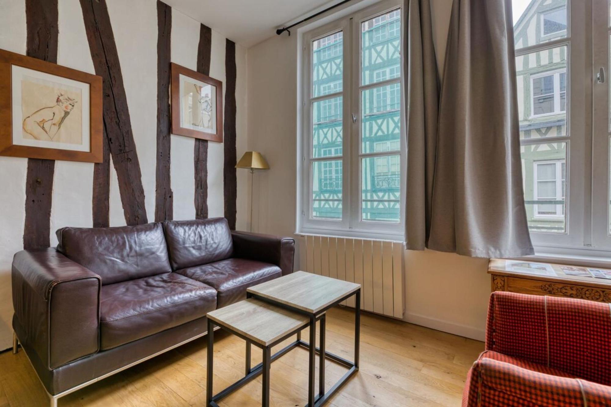 Le Charmant F2 Rue Du Gros Horloge A Rouen! المظهر الخارجي الصورة